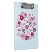 フローラバレンタインデーハート クリップボード (右)