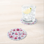 フローラバレンタインデーハート ペーパーコースター (インサイチュ)