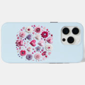 フローラバレンタインデーハート Case-Mate iPhoneケース (裏面 (横))