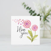 フローラバレンタインデー愛してる シーズンカード (スタンド正面)