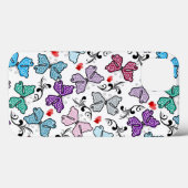 フローラバレンタインパターン Case-Mate iPhoneケース (裏面 (横))