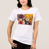 フローラバースト トライブレンドTシャツ (正面)
