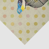 フローラバードケージエフェメラデクページヴィンテージ 薄葉紙 (詳細)