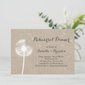 フローラバーラップリハーサルディナー招待状 招待状 (スタンド正面)