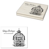 フローラバーンアンティークショップ ラバースタンプ (押印)