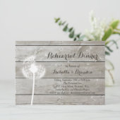 フローラバーンボードリハーサルディナー招待状 招待状 (スタンド正面)