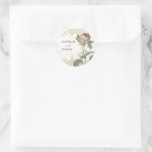 フローラバ素朴ルガンディマルサラのミニマモダンリスト ラウンドシール (バッグ)