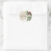 フローラバ素朴ルガンディマルサラのミニマモダンリスト ラウンドシール (バッグ)