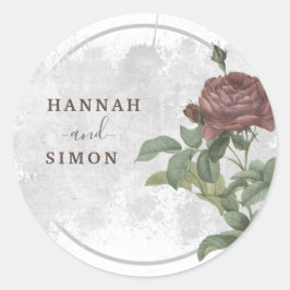 フローラバ素朴ルグンディマルサラモダンミニマリストC ラウンドシール