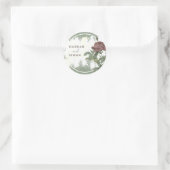 フローラバ素朴ルグンディマルサラモダンミニマリストC ラウンドシール (バッグ)