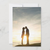 フローラパイナップルビーチ写真結婚の セーブザデート (裏面)