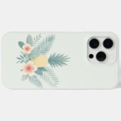 フローラパイナップル&ハワイアン Case-Mate iPhoneケース (裏面 (横))
