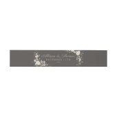 フローラパインウィンターホリデーキャンドル結婚ズ 招待状ベリーバンド (フラット)