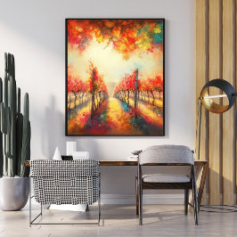 フローラパスウェイのポスター – Enchanted Forest Walk ポスター