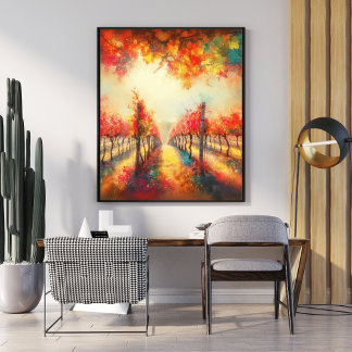 フローラパスウェイのポスター – Enchanted Forest Walk ポスター