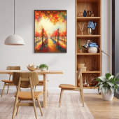 フローラパスウェイのポスター – Enchanted Forest Walk ポスター