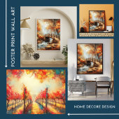 フローラパスウェイのポスター – Enchanted Forest Walk ポスター