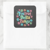 フローラパステルアンチトランプ8647アンチマガ スクエアシール (バッグ)