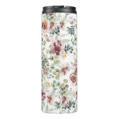 フローラパステルデザイン熱タンブラー タンブラー (裏面)
