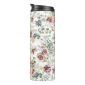 フローラパステルデザイン熱タンブラー タンブラー (回転右)