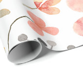 フローラパステルパターンの静寂 ラッピングペーパー (ロールコーナー)