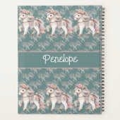 フローラパステルホースファンタジーイラストレーションプランナー プランナー手帳 (裏面)