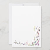 フローラパステルワイルドフラワーズサンキューカード サンキューカード (裏面)