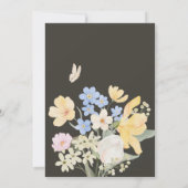 フローラパステル結婚カラー 招待状 (裏面)