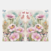 フローラパステル ラッピングペーパーシート (正面3)