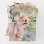 フローラパステル ラッピングペーパーシート (インサイチュ)