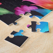 フローラパターンバラパズル ジグソーパズル (側面)