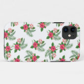フローラパターン緑バラ Case-Mate iPhoneケース (裏面(横))