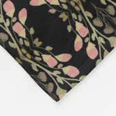 フローラパターン(の模様が)ある設計者 フリースブランケット (角)