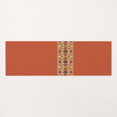 フローラパターン（の模様が）ある設計者 ヨガマット (裏面(横))