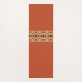 フローラパターン（の模様が）ある設計者 ヨガマット (裏面)