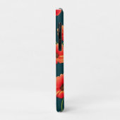 フローラパターン（の模様が）ある電話ケースメイトiPhoneケース Case-Mate iPhoneケース (裏面/左)