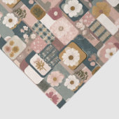 フローラパッチワークパターンティッシュペーパー 薄葉紙 (詳細)