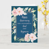 フローラパパと義母の記念日 カード (黄色い花)