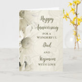 フローラパパ&ステップマアニバーサリー カード (黄色い花)