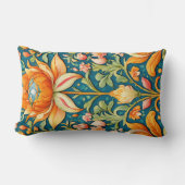 「フローラパラダイス数々のカラー装飾用クッション – 」 ランバークッション (正面)