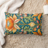 「フローラパラダイス数々のカラー装飾用クッション – 」 ランバークッション (ブランケット)