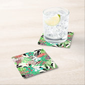 フローラパラダイスII スクエアペーパーコースター (インサイチュ)