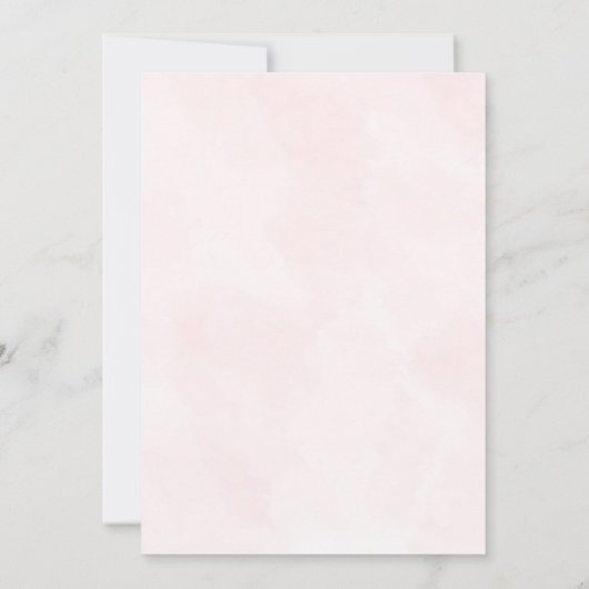 フローラパリエッフェルタワーザデイト 招待状 (裏面)