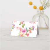 フローラパリエッフェルタワー座席表 プレイスカード (裏面)