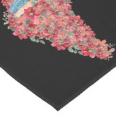 フローラパレスティナの地図ドーム ロングテーブルランナー (コーナー)