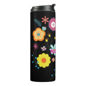 フローラパワカラフルーピンク タンブラー (回転左)