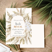 フローラパンパスジェンダーリビール招待状 招待状