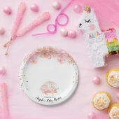 フローラパンプキンベビーショーパーティー紙プレート ペーパープレート (パーティー)