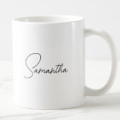 フローラパーソナライズされたの母 コーヒーマグカップ