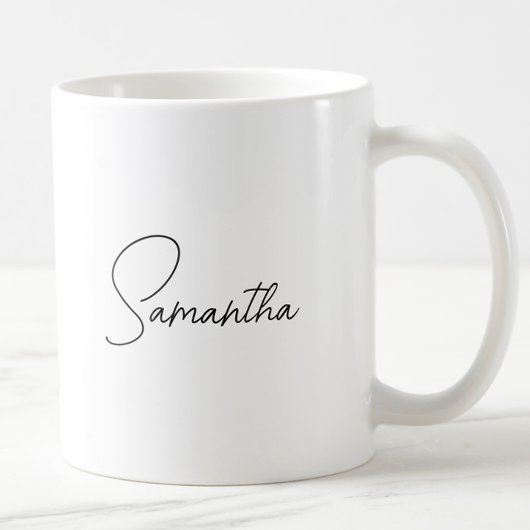 フローラパーソナライズされたの母 コーヒーマグカップ